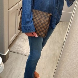 Louis Vuitton Damier Ebene Toiletry Pouch 26 Poche Toilette